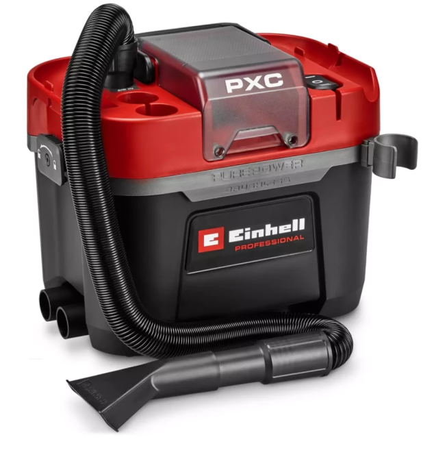 Професійний акумуляторний пилосос Einhell Professional TP-VC 18/10 Li BL L-Solo : без АКБ, 10л (2347155) Київ - фото 1
