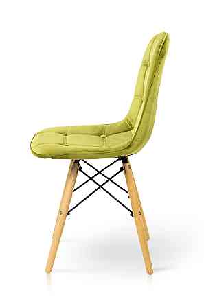 Стілець ДЖАСТІН, велюр оливковий Киев