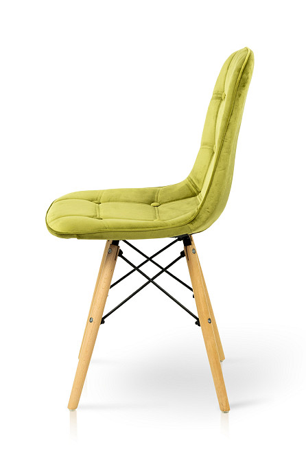 Стілець ДЖАСТІН, велюр оливковий Київ - фото 3