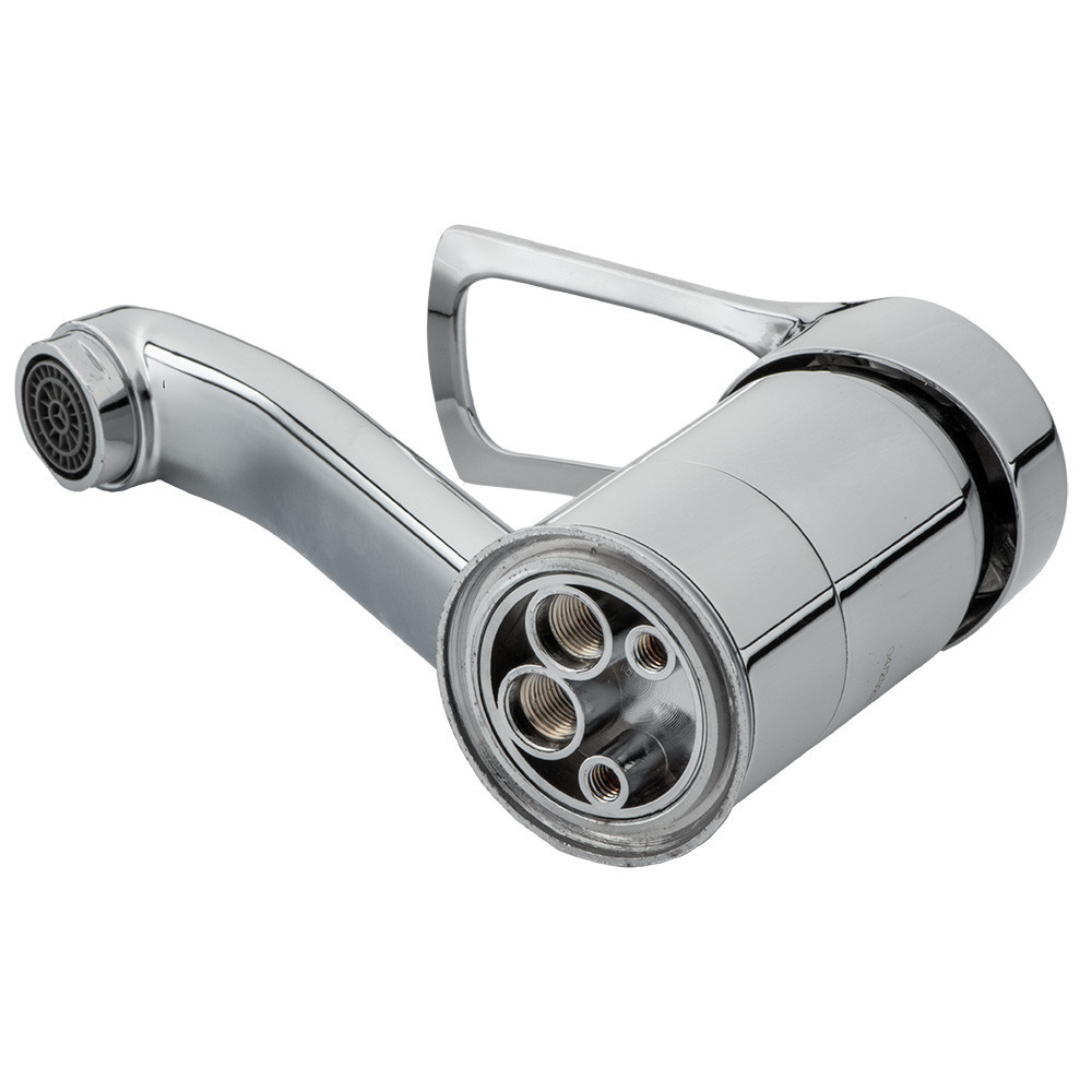 Смеситель s43 Ø40 для кухни гусак прямой 150мм на шпильке TAU SM-2B144C (9843120) Киев - изображение 7
