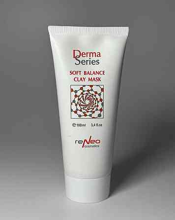 Питательная балансирующая маска с осветительным и смягчающим действием SOFT BALANS CLAY MASDERMA SERIES 100 мл Днепр