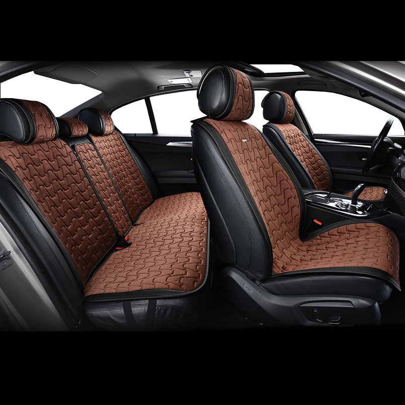 Комплект преміум накидок для сидінь Beltex Chicago, black-coffee Львів - фото 8