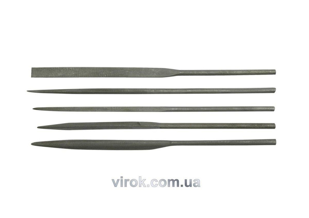 Надфілі VOREL : L= 4,0x160 мм, Без ручки, Набір 12 Шт/Уп. [25/100] Одеса - фото 1