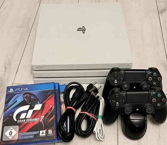 Soni PlayStation 4 Pro White,2x Pad 1Tb+ігри. Харків