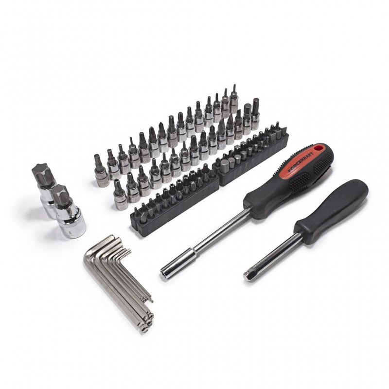 Набор инструментов 216 предметов 1/4''3/8''1/2''(6гр.)(4-32мм) FORCEKRAFT FK-38841 Одесса - изображение 4