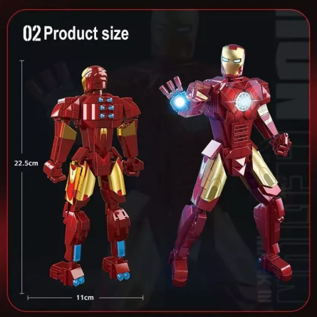 Конструктор Железный человек Iron Legion Mark III, 466 деталь Киев