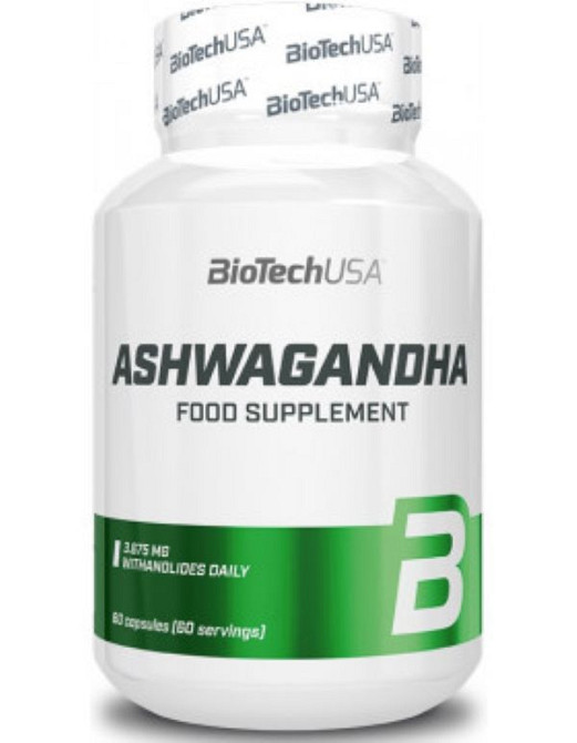 Ашвагандха Biotech Ashwagandha 60 caps Луцьк - фото 1