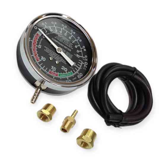 Тестер вакуумної та паливної системи, різьбові штуцери Trisco (кейс) Мукачево