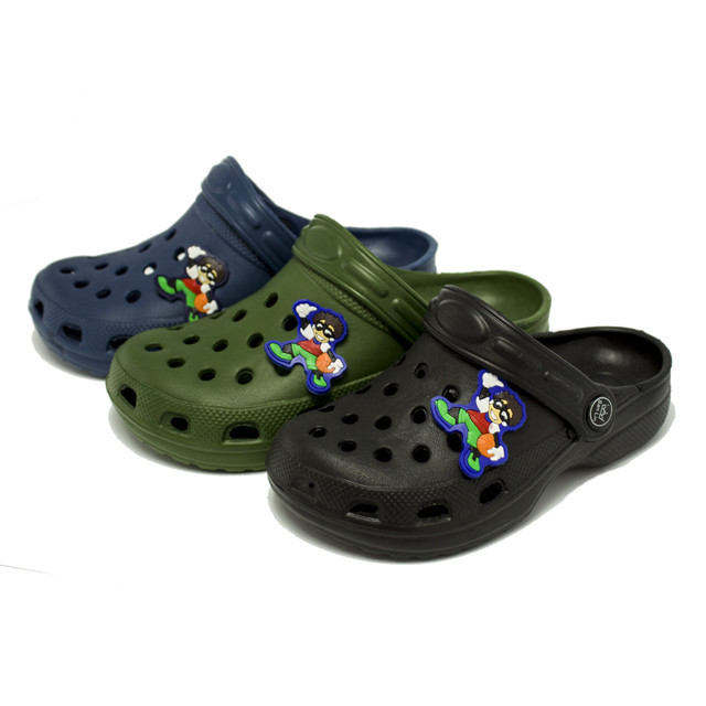 Дитячі крокси "LikeCrocs" 32 р 19,5 см) чорні Одеса - фото 2
