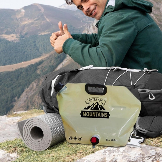 Складная, походная канистра для воды 8 л с краном Винница - изображение 5