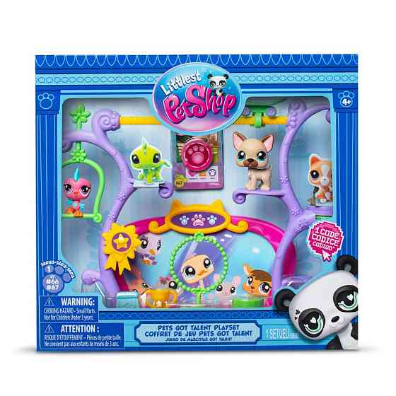 Ігровий набір "Шоу Талантів" Littlest Pet Shop 00558 сцена, 2 фігурки, аксесуари Вінниця