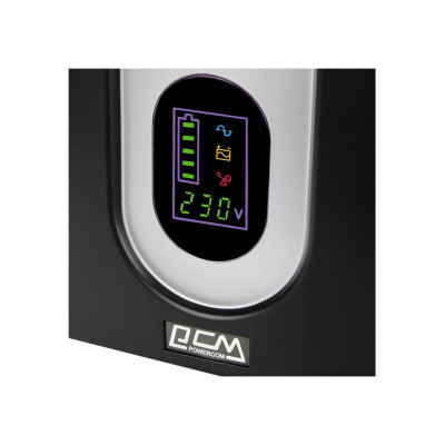 Источник бесперебойного питания Powercom IMD-625AP LCD (IMD-625AP LCD Schuko) Винница - изображение 4