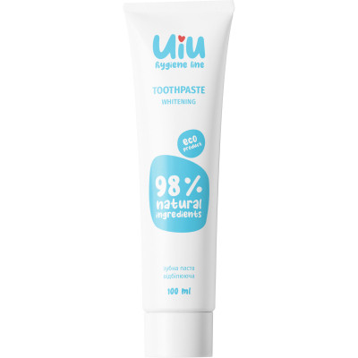 Зубна паста UIU Відбілююча 100 мл (4820152333278) Вінниця - фото 1