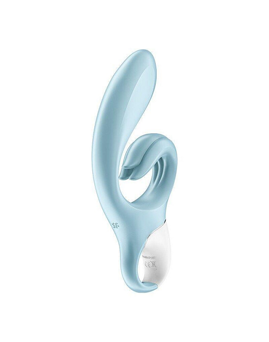 Вібратор-кролик Satisfyer Love Me Blue, гнучкий, відросток з потрійним кінчиком Sex Aura Київ - фото 6