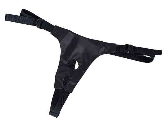 Страпон-сет с 3 бежевыми насадками You2Toys Strap-on и черными трусиками для фиксации Sex Aura Киев