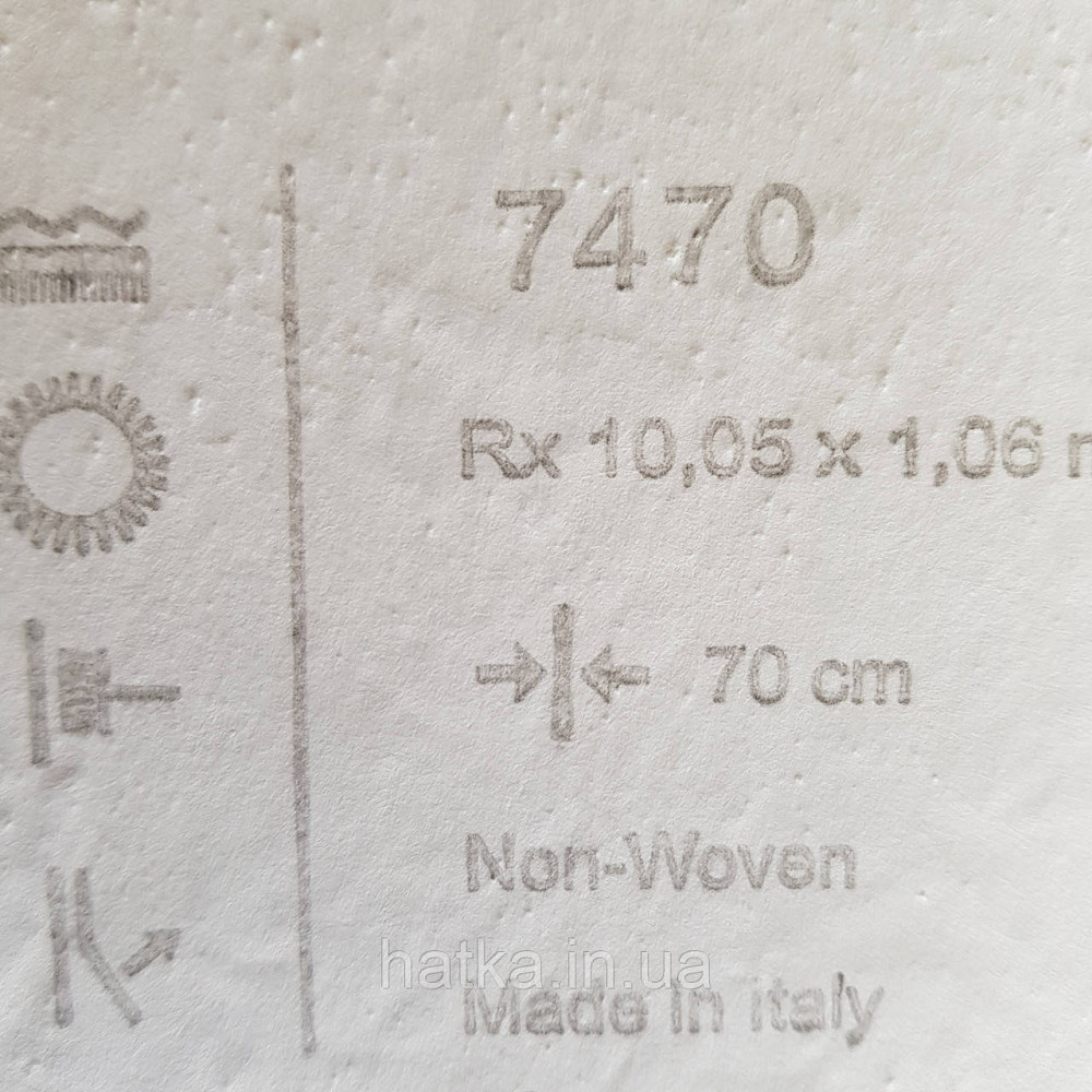 Шпалери метрові вінілові на флізелін 24 Carati Cristiana Masi під штукатурку структурні білі, з золотистим Київ - фото 3