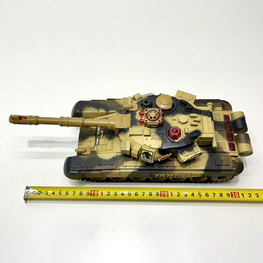 Танк на радіокеруванні Limo Toy 32см світлові та звукові ефекти Камуфляжний (М 5523) Чернігів - фото 3