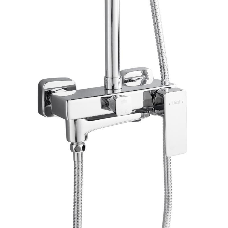 Душова система латунна універсальна Lidz Orion 1030 на три споживачі (з виливом) (k35) LDORI1030CRM48092 Chrome Київ - фото 4