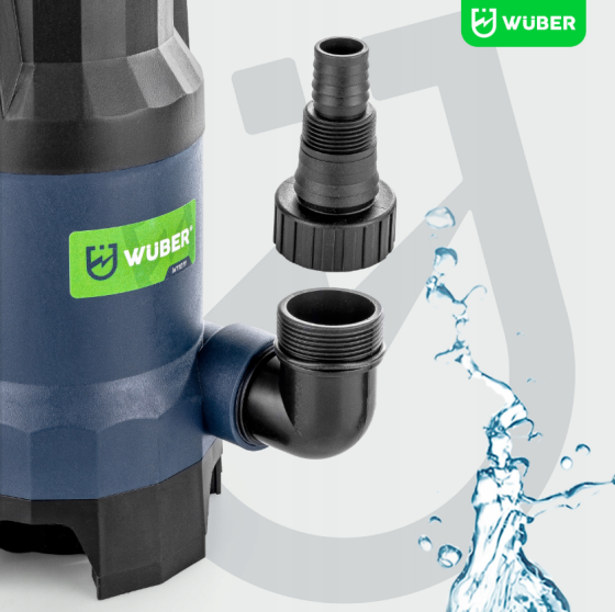 Дренажный насос для грязной и чистой воды Wuber 550Вт 11500л/ч (Польша) Киев