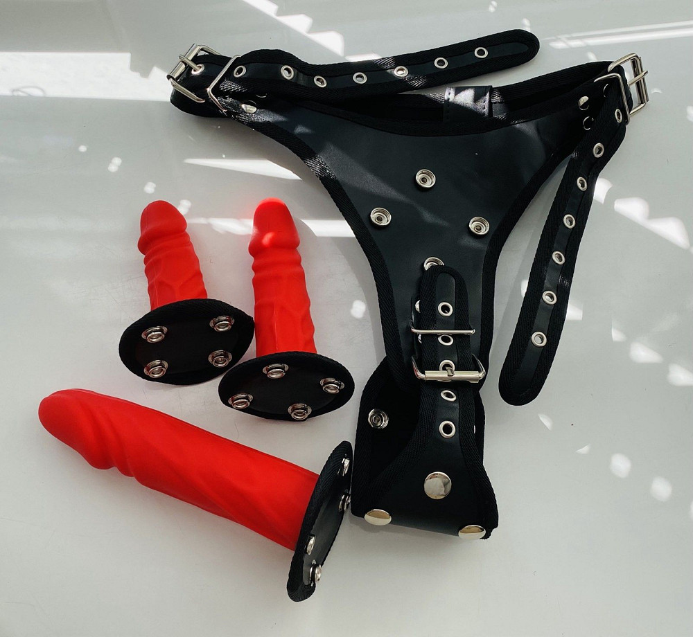 Трусики з фалоімітатором 24189 Луцьк - фото 1