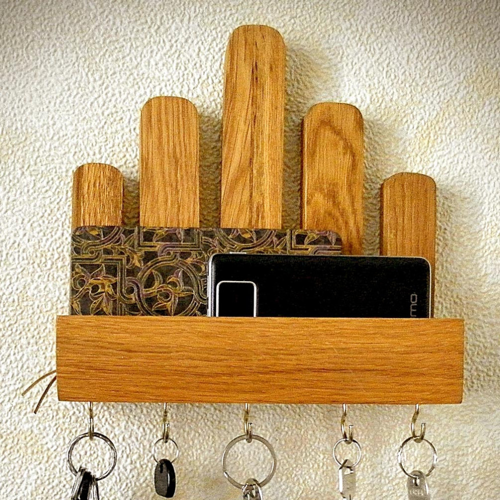 Ключниця дерев'яна "Кромвель" сієна Миколаїв - фото 1