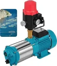 Насос Odśrodkowa pompa wspomagająca, 1300 W, maksymalny przepływ 4000 l/h, maksymalne ciśnienie 9,8 bar, napięcie 220-230 V, Киев - изображение 1