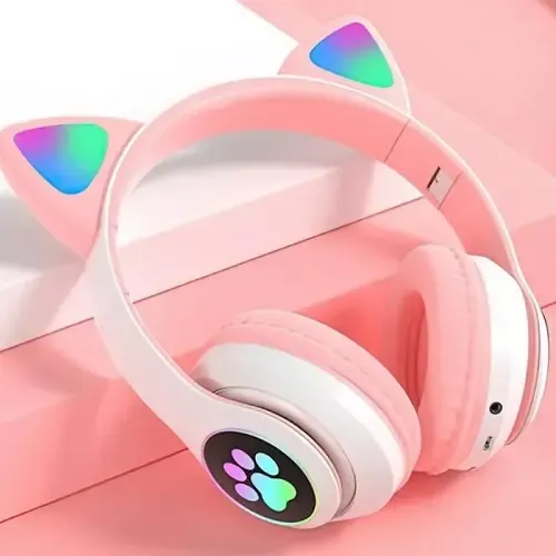 Bluetooth наушники с подсветкой и картой памяти B39M Коломия