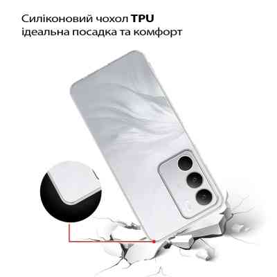 Чохол до мобільного телефона BeCover Silicone Realme C71 Transparent (713780) Вінниця