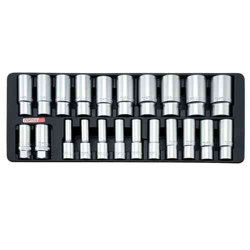 Набір головок довгих 1/2" 8-32мм 22ед. (в ложементі) TOPTUL GAAT2202 Одеса