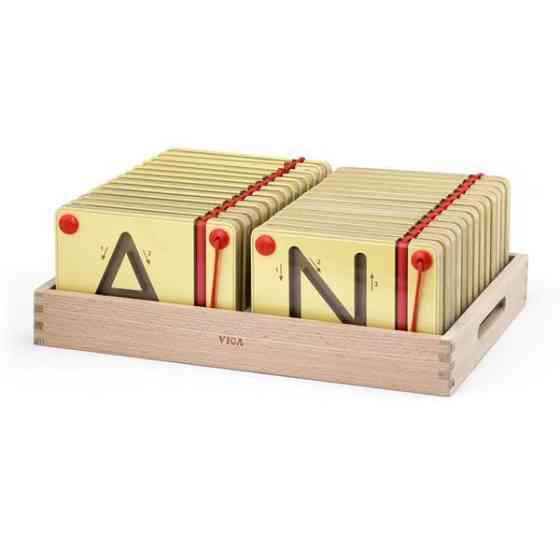 Набор для обучения Viga Toys Учимся писать английские большие буквы (50337) Харьков