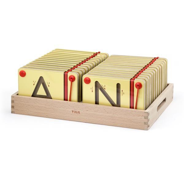 Набор для обучения Viga Toys Учимся писать английские большие буквы (50337) Харьков - изображение 4