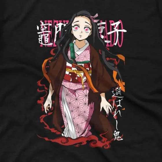 Футболка для підлітка хлопчика з принтом Клинок, рассекающий демонов Незуко 3 Розмір 160 Anime10384 Дніпро