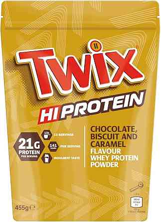 Протеин Mars Twix Hi Protein Powder 455 г, Chocolate, Biscuit & Caramel Луцк