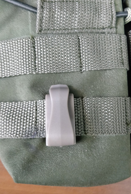 Тактична кліпса для перчаток, прищіпка на систему Моллі пластикове кріплення для військового екіпір Одеса - фото 10