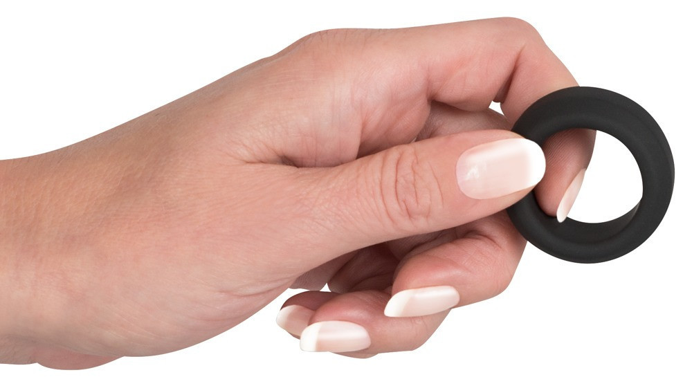 Ерекційне кільце - Black Velvets Cock Ring, 2,6 см Sex Aura Київ - фото 5