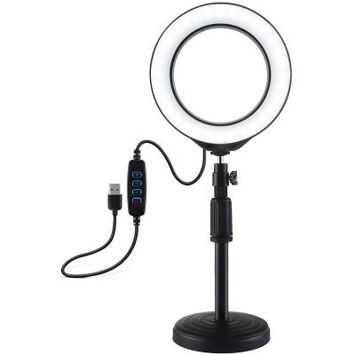 Набір блогера Puluz Ring USB LED lamp PU392 6.2&quot; + table mount 18-28 см (PU392) Вінниця - фото 1