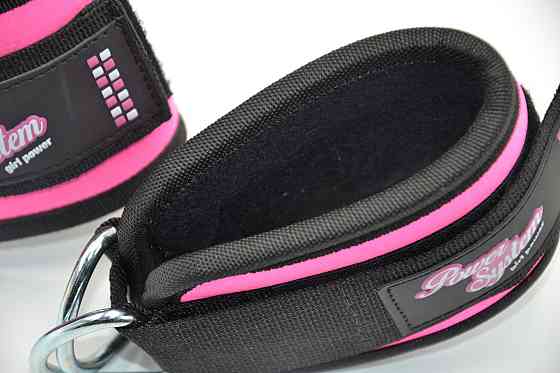 Манжети на щиколотку Power System PS-3450 Ankle Strap Gym Babe Pink Луцьк
