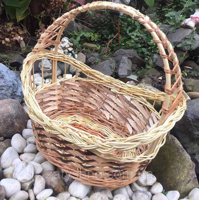 Кошик із лози подарунковий фруктовий Київ - фото 3