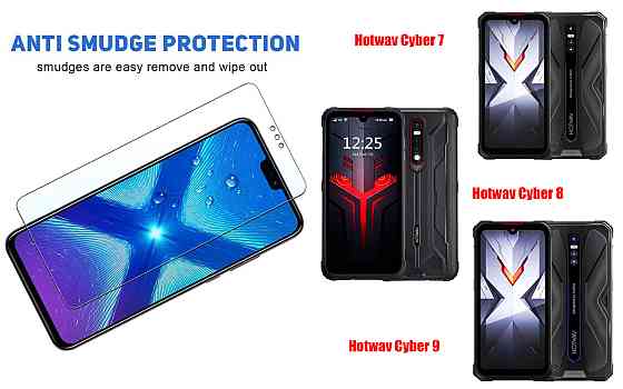 Защитное стекло NeoGlass для Hotwav Cyber 7, Cyber 8, Cyber 9 Pro – ультрапрозрачное и устойчивое Киев