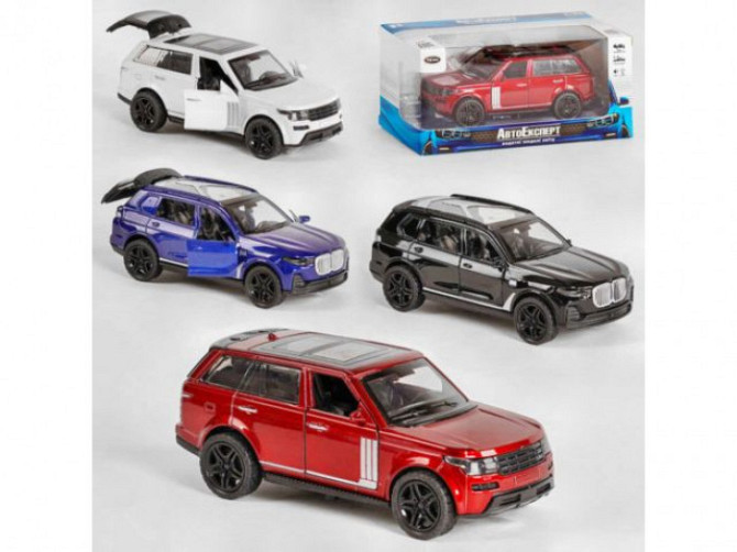 Машинка MG 60712 (120/2) "Авто Експерт", 4 види, 1:36, світло, звук, інерція, в коробці ВИДАЄТЬСЯ МІ Київ - фото 1