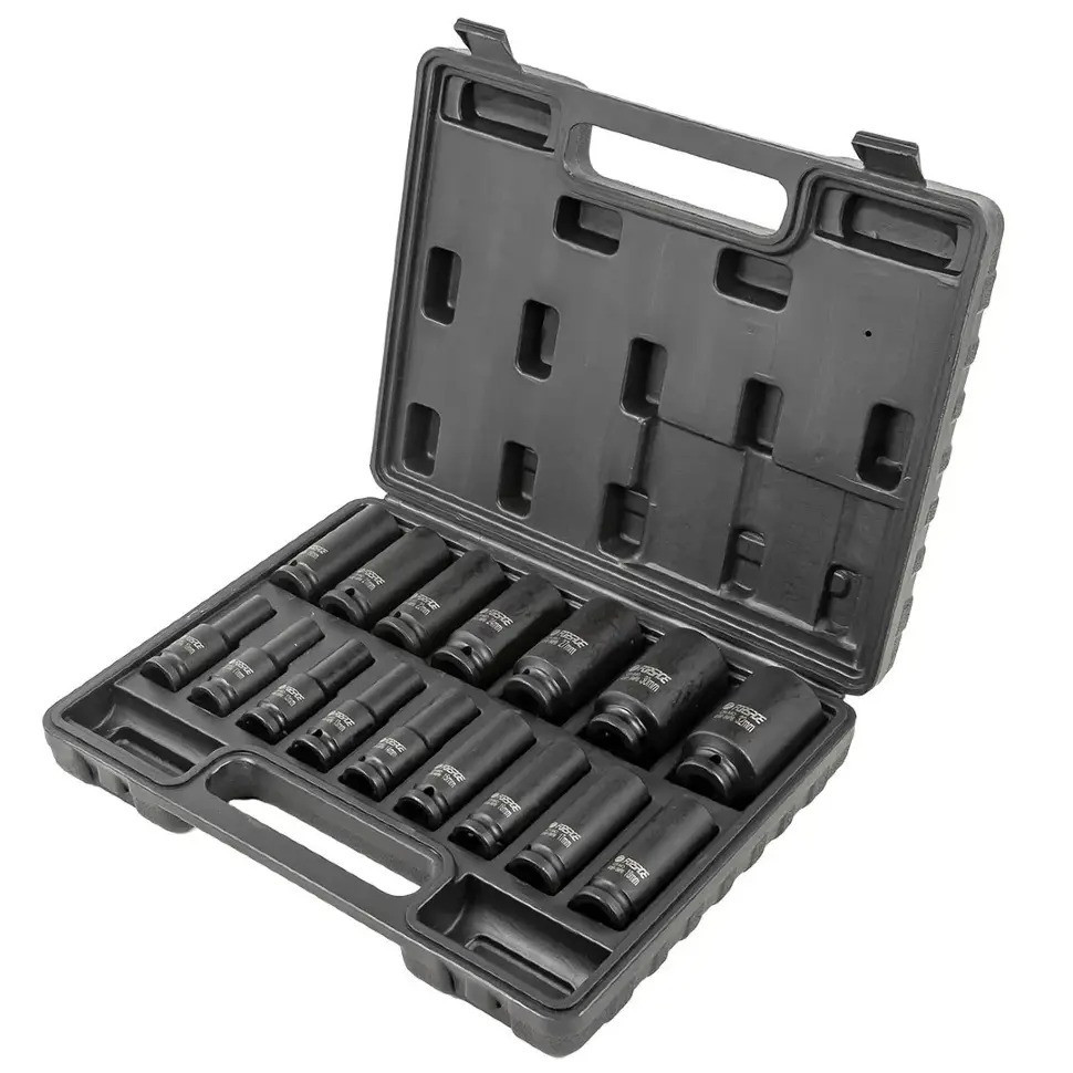 Набор головок ударных глубоких 16пр. 1/2
