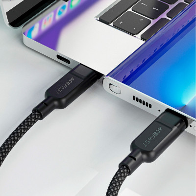Дата кабель USB 2.0 USB-C 2in1 0.8m + sub 0.4m, 100W, C5-11 Acefast (6974316280149) Винница - изображение 8