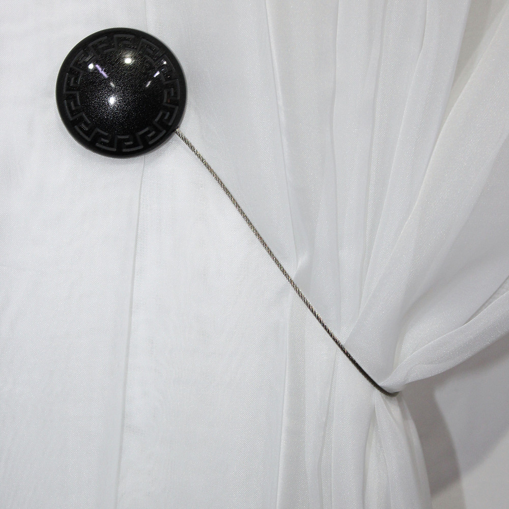 Магніти для штор і гардин (200м) Афіна набір 2 шт Чорний (81-111) Київ - фото 4