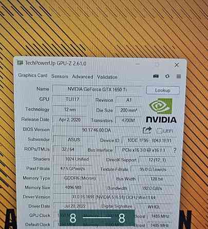 Ноутбук ASUS TUF Gaming f15 Киев