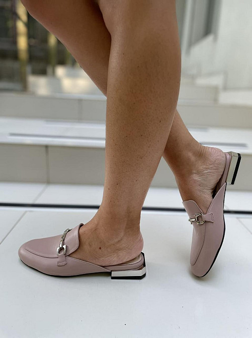 ALEX BELL Шльопанці жіночі ALEX BELL 502 пудра (літо, шкіра натуральна) (4624) Коломыя - изображение 8