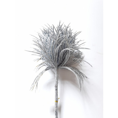 Декоративная ветвь YES! Fun Алиум 20 см, серебро, глиттер (974608) Винница - изображение 1