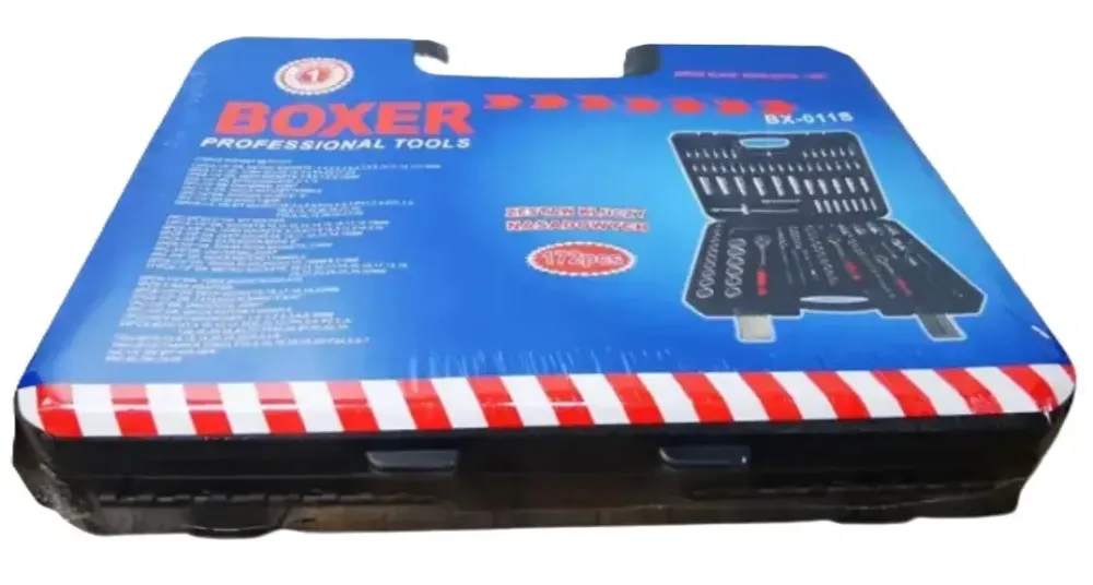 Набір ключів і головок BOXER BX-011S – 172 елементи в кейсі, ідеально для майстра Львів - фото 3