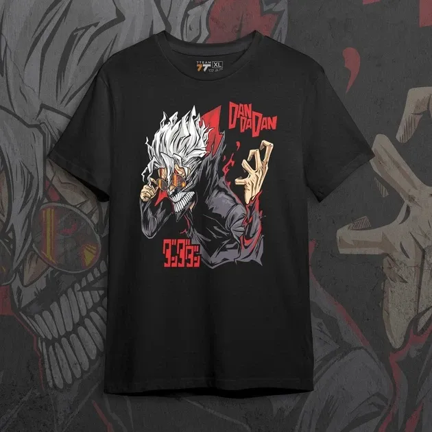 Футболка для подростка мальчика с принтом Dandadan v140 Turbogranny Размер 160 Anime10849 Днепр - изображение 1