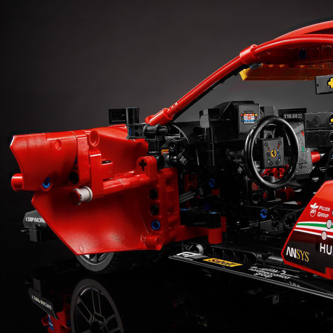 Конструктор Ferrari 488 GTE, 1677 деталей совместимый с Lego technic лего феррари (42125) Запорожье - изображение 4