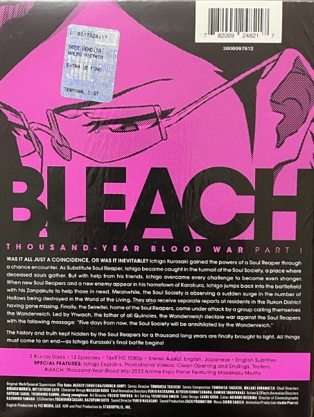 Bleach Thousand-Year Blood War Part 1 Limit Edition - новый. Харьков - изображение 3